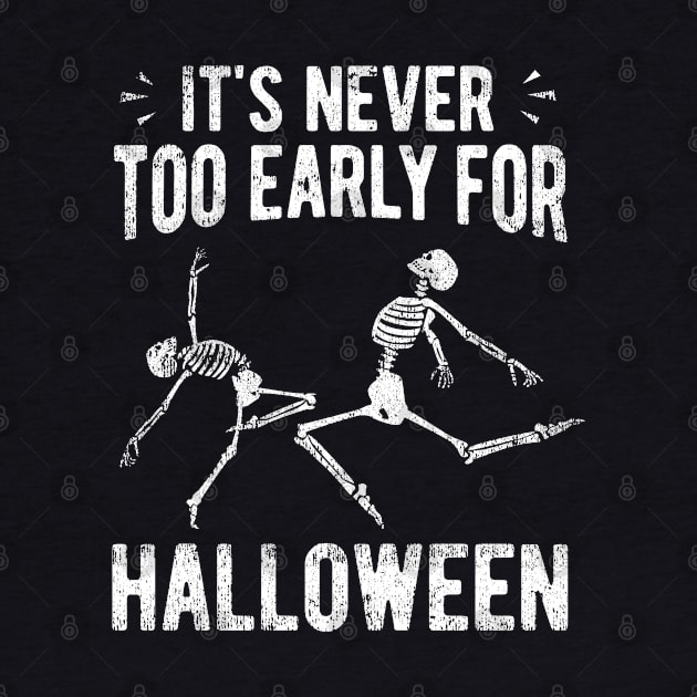 Skeleton Dance - It's Never Too Early For Halloween by HappyGiftArt